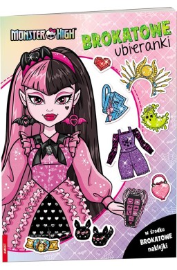 Monster High. Brokatowe ubieranki