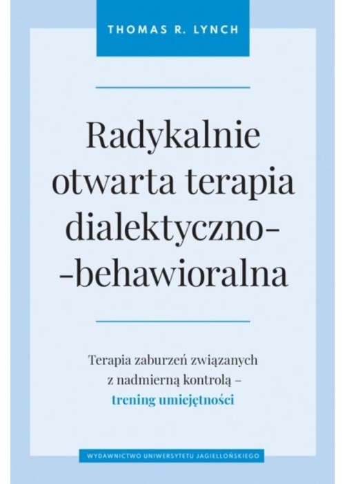 Radykalnie otwarta terapia dialektyczno..