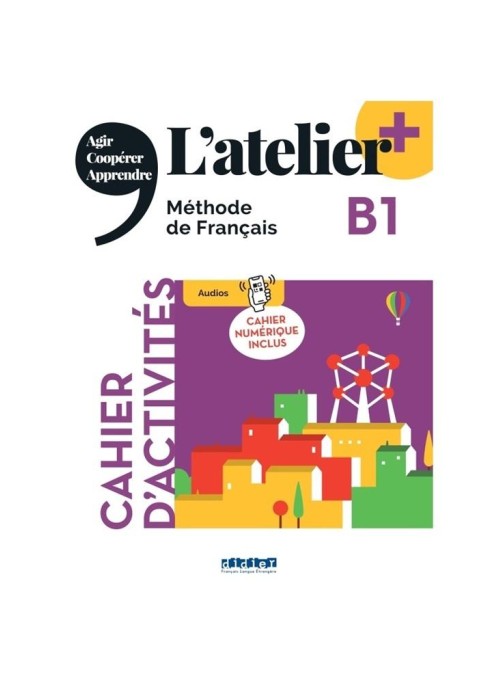 Atelier plus B1 ćwiczenia + online + app