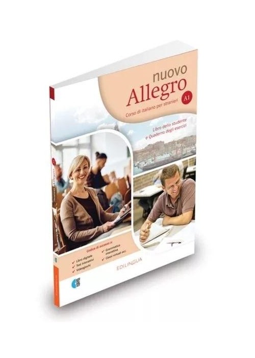 Nuovo Allegro A1 podręcznik + ćwiczenia + online