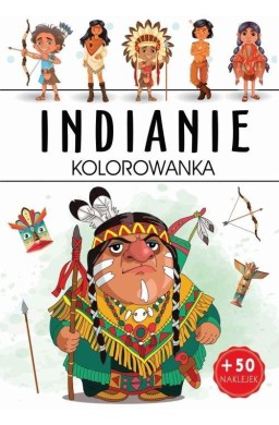 Indianie kolorowanka