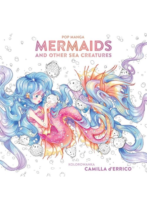 Pop manga. Mermaids and other sea creatures