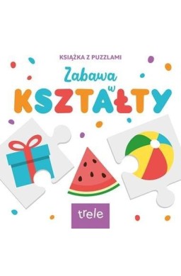 Kształty. Książka z puzzlami