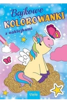 Bajkowe kolorowanki. Jednorożce