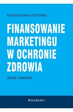 Finansowanie marketingu w ochronie zdrowia w.2