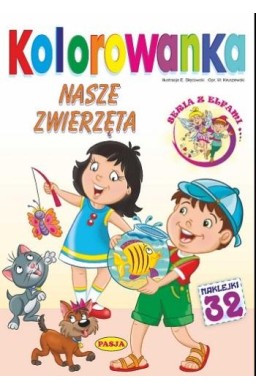 Kolorowanka Nasze zwierzęta