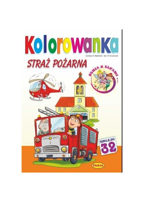 Kolorowanka Straż pożarna