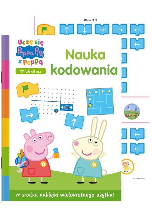 Peppa Pig. Uczę się z Peppą. Nauka kodowania cz.1