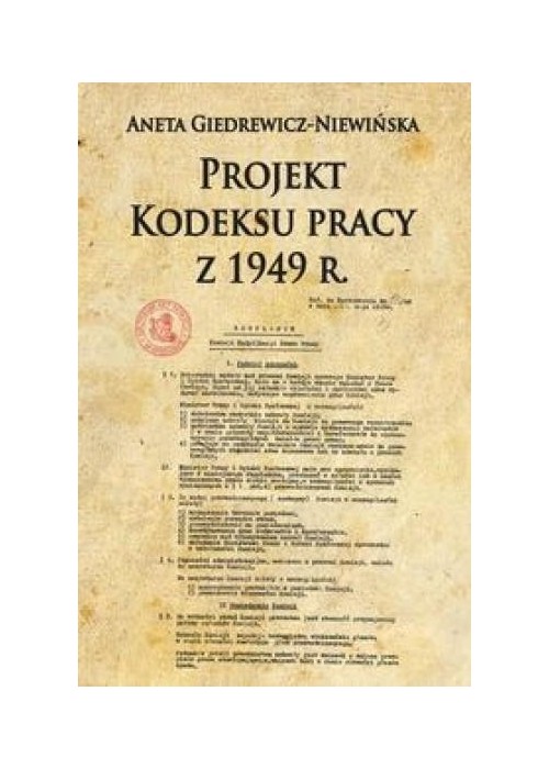 Projekt Kodeksu pracy z 1949 r.