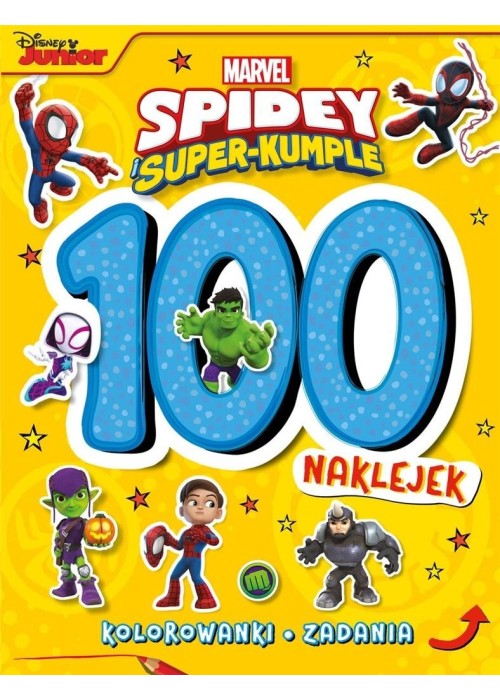 100 naklejek. Marvel Spidey i Super-kumple