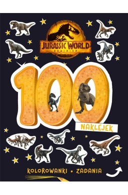 100 naklejek. Jurassic World Dominion