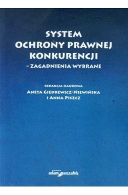 System ochrony prawnej konkurencji