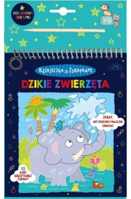 Książeczka ze zdrapkami - dzikie zwierzęta