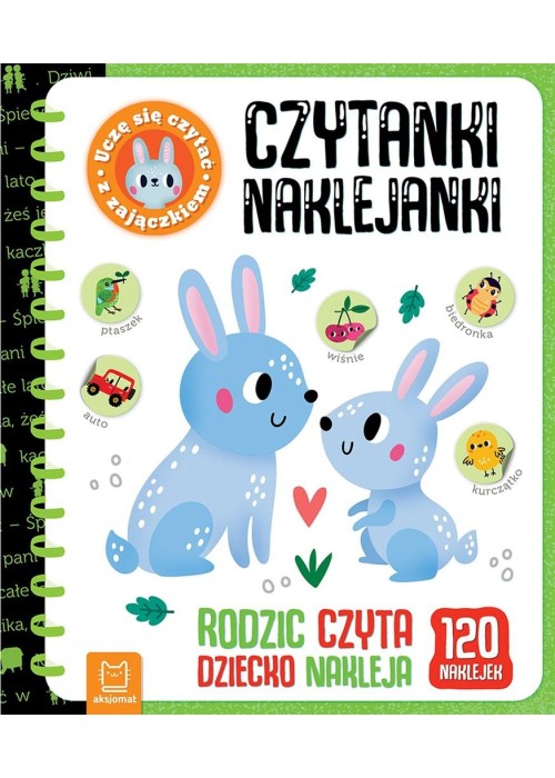 Czytanki-naklejanki. Uczę się czytać z zajączkiem