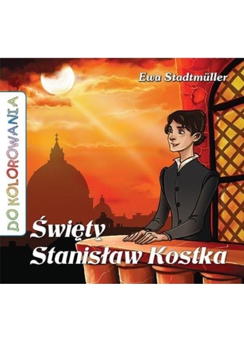 Święty Stanisław Kostka - kolorowanka