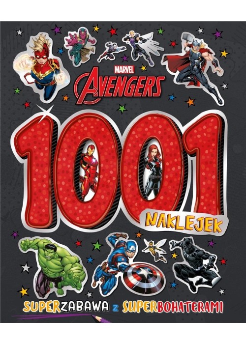 1001 naklejek. Marvel Avengers