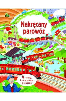 Nakręcany parowóz 4 trasy, które można połączyć