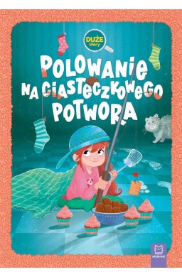 Polowanie na Ciasteczkowego Potwora. Duże litery