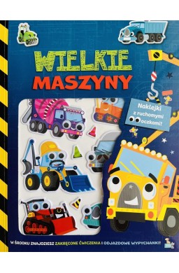 Naklejki z ruchomymi oczkami Wielkie maszyny