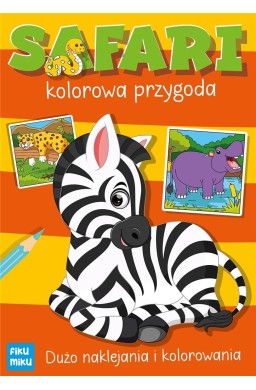 Safari kolorowa przygoda z naklejkami