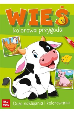 Wieś kolorowa przygoda z naklejkami