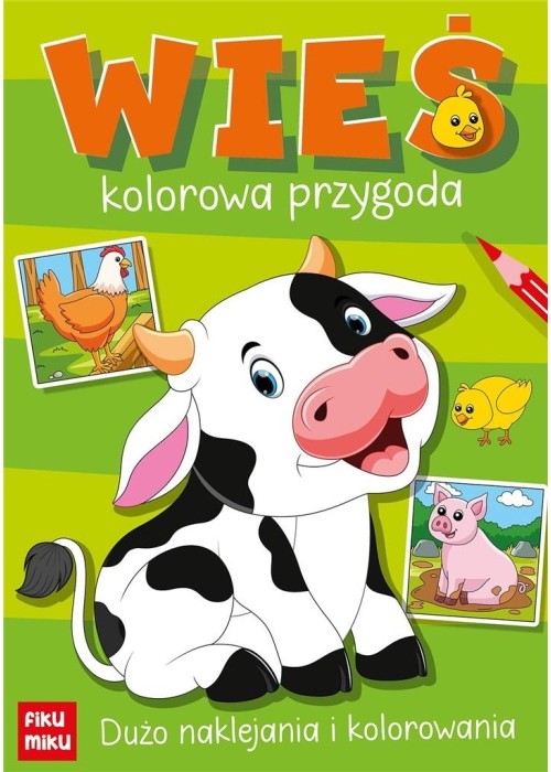 Wieś kolorowa przygoda z naklejkami