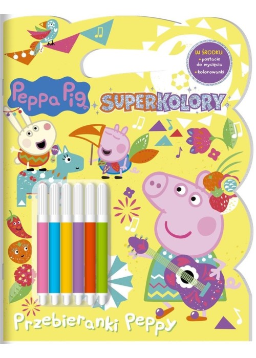 Peppa Pig. Superkolory cz.5 Przebieranki Peppy