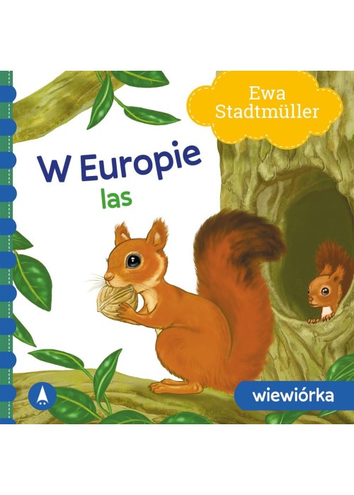 W Europie. Las. Wiewiórka