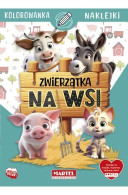 Zwierzątka na wsi z naklejkami