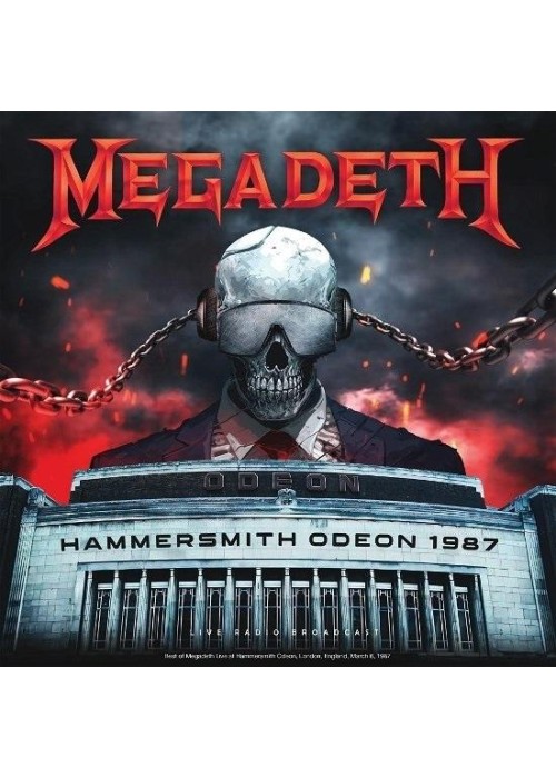 Megadeth Hammersmith Odeon 1987 - Płyta winylowa