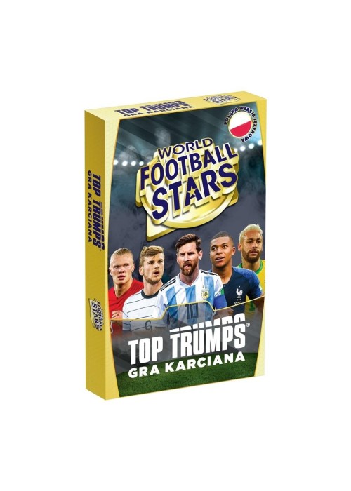 Top Trumps World Football Stars tuck box