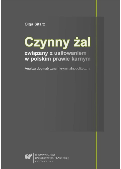 Czynny żal związany z usiłowaniem w polskim...