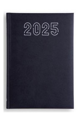 Kalendarz 2025 A5 standard czarny