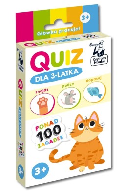 Kapitan Nauka. Quiz dla 3-latka