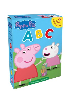 Świnka Peppa. ABC. Karty edukacyjne w pudełku