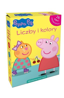 Świnka Peppa. Liczby i kolory. Karty edukacyjne