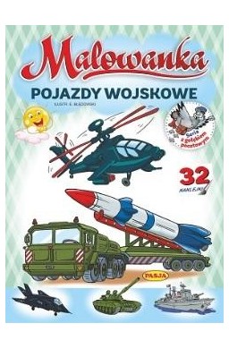 Malowanka - Pojazdy wojskowe