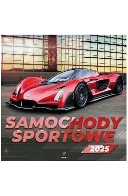 Kalendarz 2025 wieloplanszowy Samochody sportowe