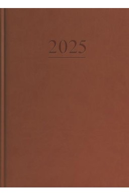 Terminarz 2025 Stacjonarny Brąz