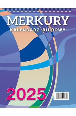 Kalendarz 2025 biurowy Merkury