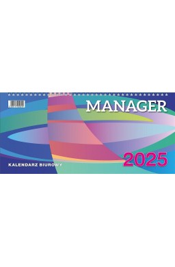 Kalendarz 2025 biurowy Manager