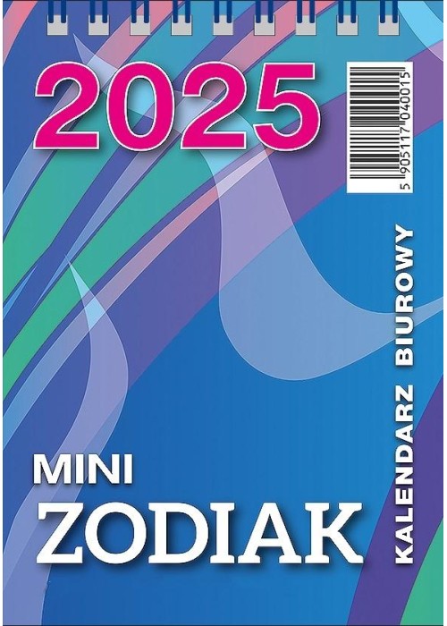 Kalendarz 2025 biurowy Mini Zodiak