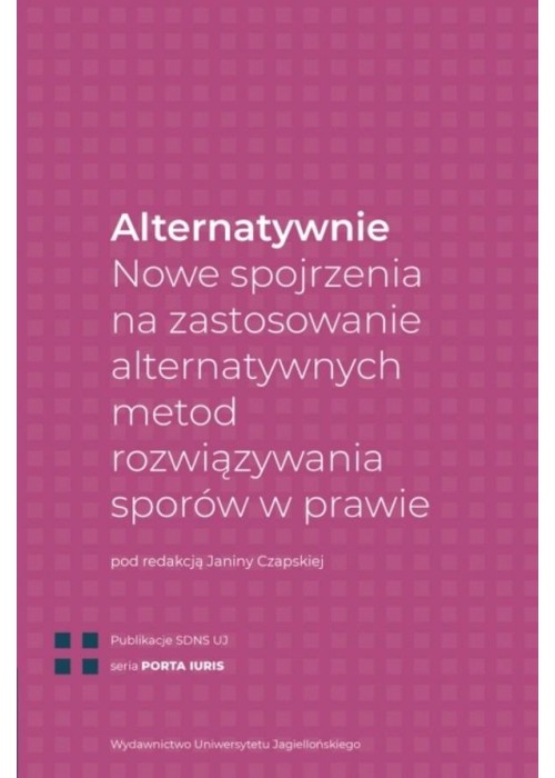 Alternatywnie. Nowe spojrzenia na zastosowanie...