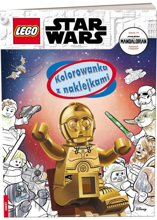 Lego Star Wars. Kolorowanka z Naklejkami