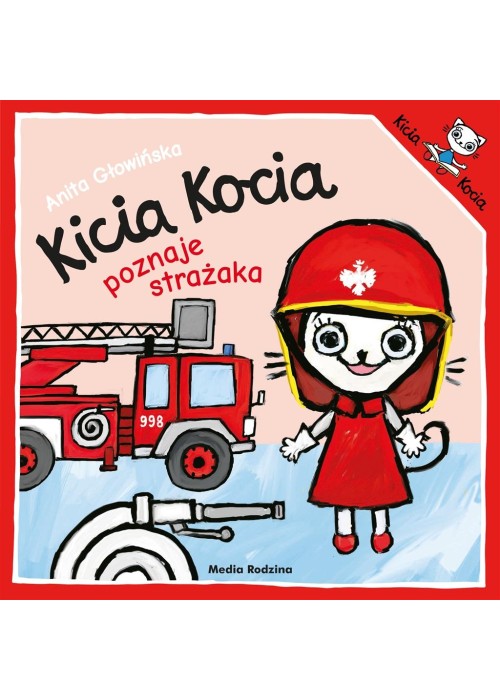 Kicia Kocia poznaje strażaka