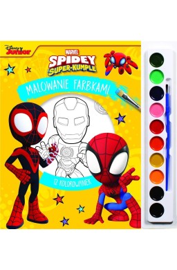 Malowanie farbkami. Marvel Spidey i Super-kumple