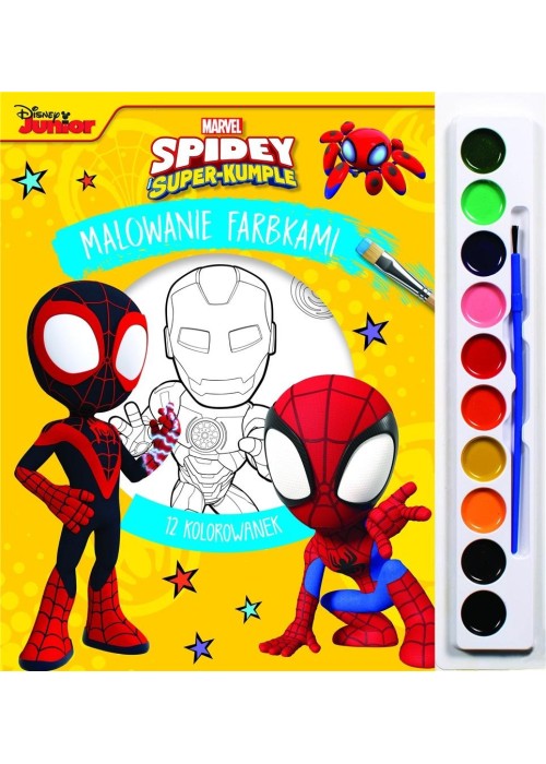 Malowanie farbkami. Marvel Spidey i Super-kumple