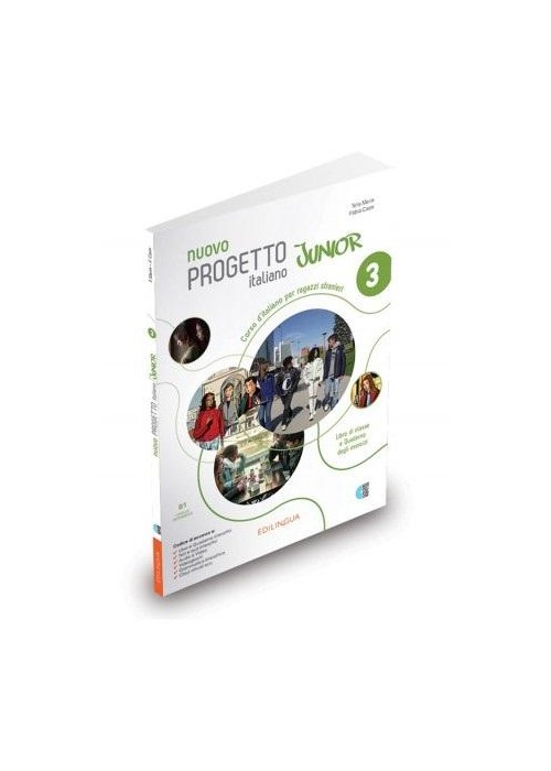 Nuovo Progetto italiano junior 3 podręcznik + ćw +