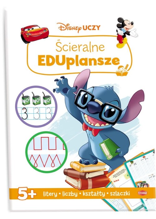 Disney Uczy. Ścieralne EDUplansze