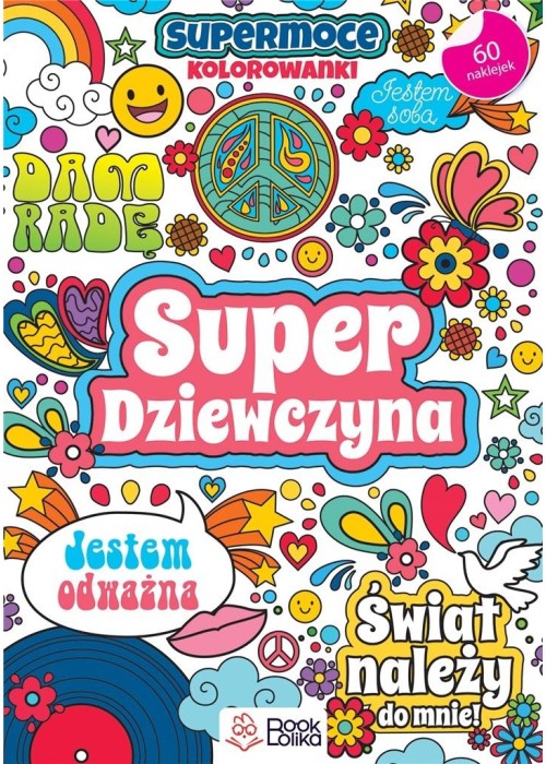 Super dziewczyna. SuperMoce kolorowanki